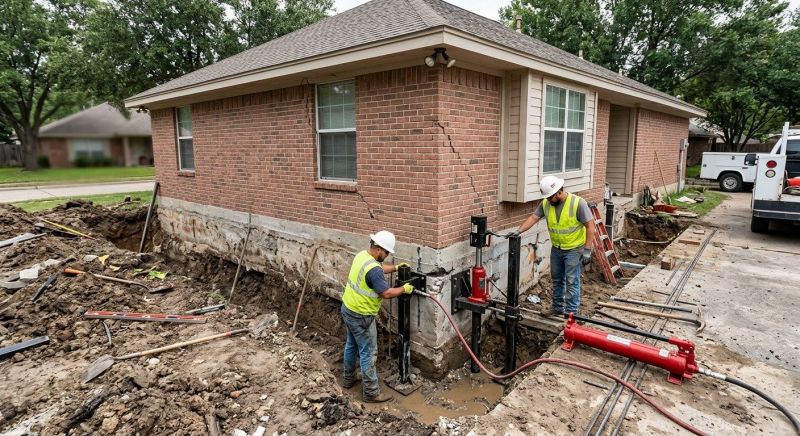 House Foundation Repair in Beckley, WV