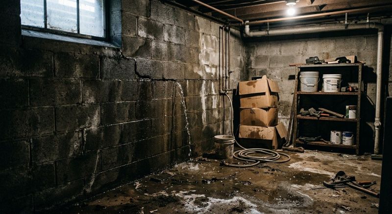Leaking Foundation Repair in Beckley, WV