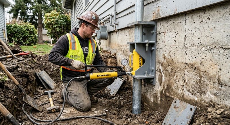 Settling Foundation Service in Hinton, WV