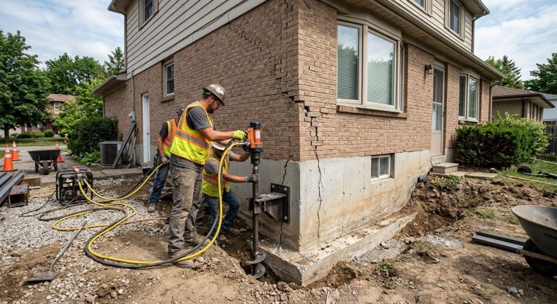 Settling Foundation Service in Beckley, WV