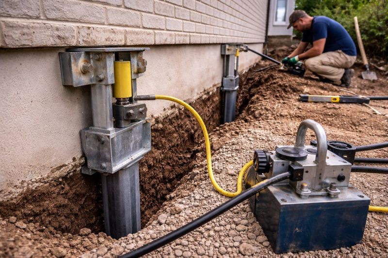 Sinking Foundation Repair in Beckley, WV