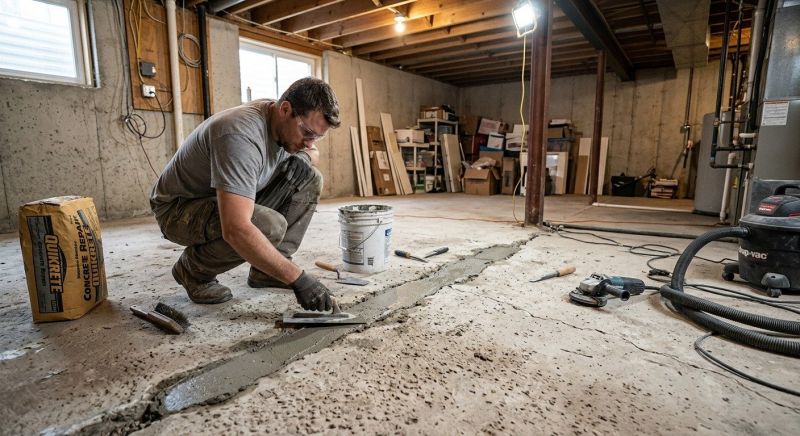 Slab Foundation Repair in Beckley, WV