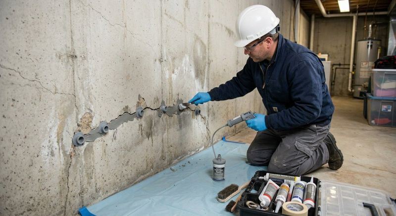 Structural Crack Repair in Beckley, WV