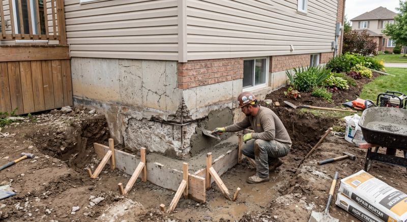 Structural Foundation Repair in Ansted, WV