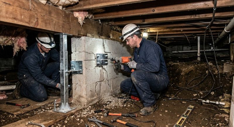 Structural Foundation Repair in Ansted, WV
