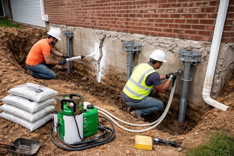 Structural Foundation Repair in Pineville, WV