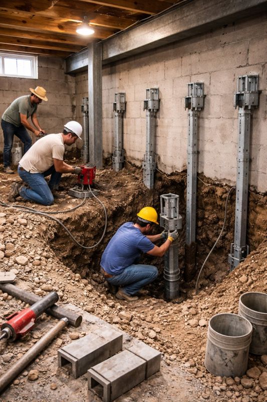 Structural Underpinning in Beckley, WV