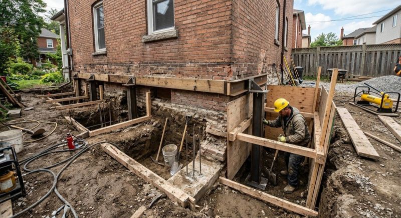 Structural Underpinning in Beckley, WV