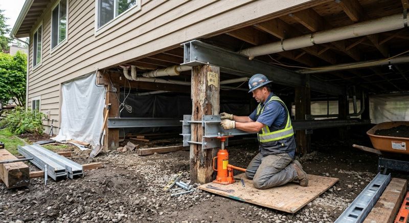 Structural Underpinning in Beckley, WV