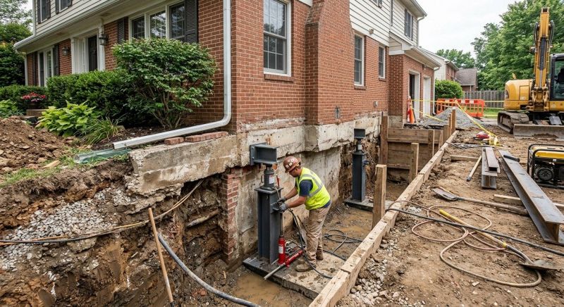 Underpinning Repair in Beckley, WV
